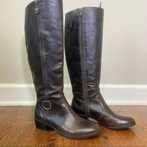 NWOT Antonio Melani Tall Leather Boots